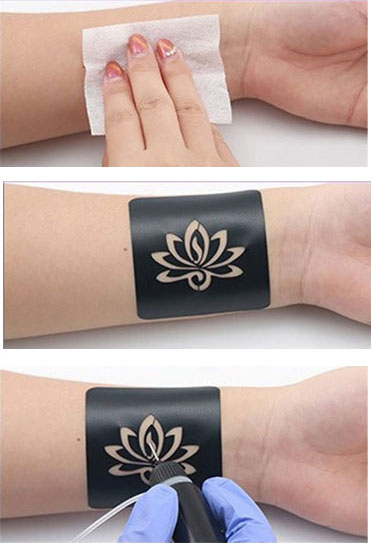 EELHOE Temporary Tattoo Sposób użycia