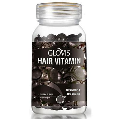 Glovis Hair Vitamin Oil black