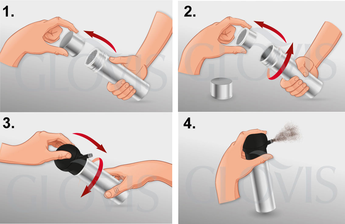 Glovis Spray Applicator jak używać