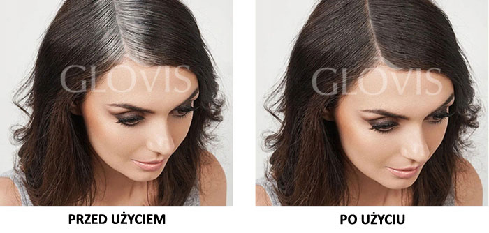 GLOVIS Concealer 2w1 przed/po