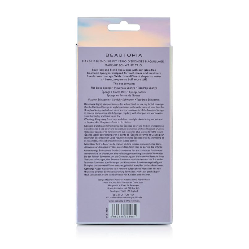 Tył Make-Up Blending Kit