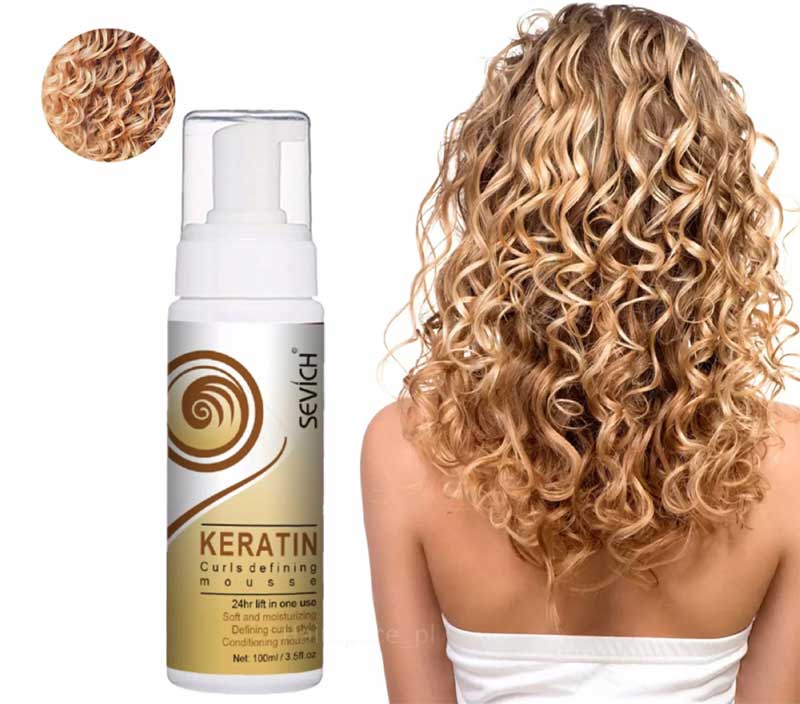 Sevich Keratin Curls Defining Mousse