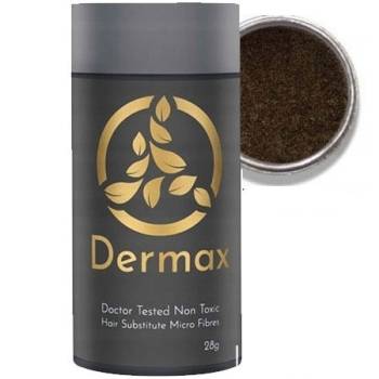 Dermax Hair Fibers 28g - kolor Średni Brąz