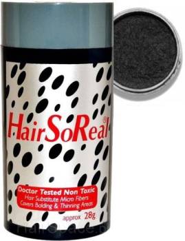 Hair So Real Mikrowłókna - czarny