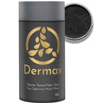 Dermax Hair Fibers 28g - kolor Czarny