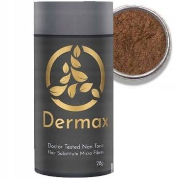 Dermax Hair Fibers 28g - kolor Jasny Brąz