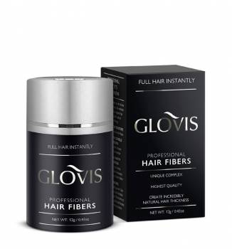 Glovis Fibers 12g Mikrowłókna do Zagęszczania Włosów